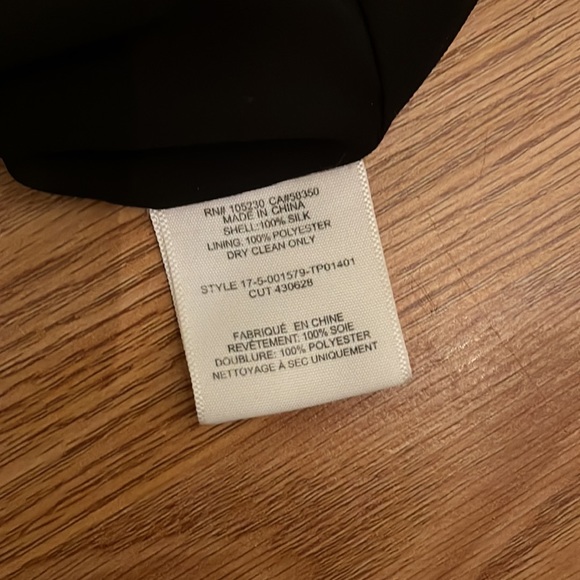 Joie Lined Silk Blouse - Picture 5 of 5